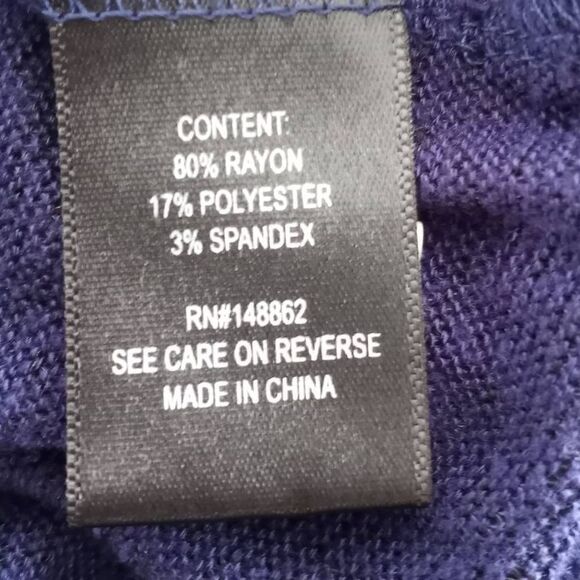 TORRID NAVY BLUE COLD SHOULDER V-NECK DRESS SZ.3X EUC - Picture 7 of 8